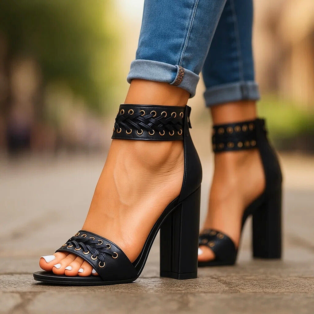 VIVIARA BRAID HEELS