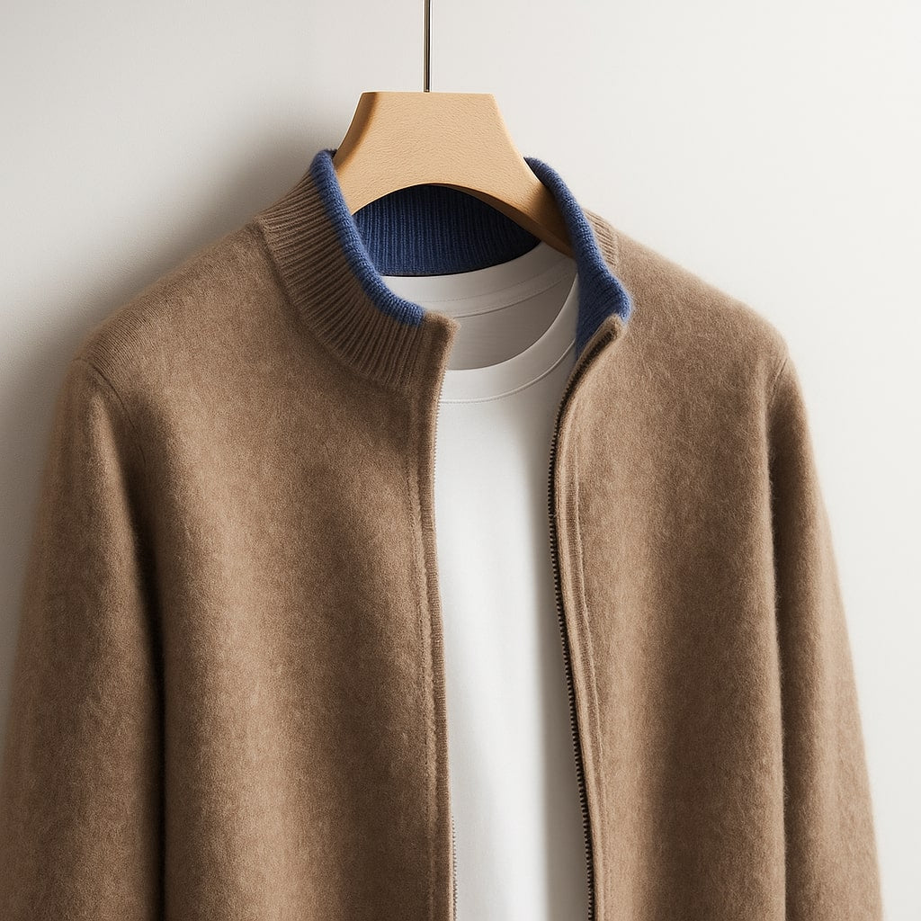 Eliano Zip Cardigan