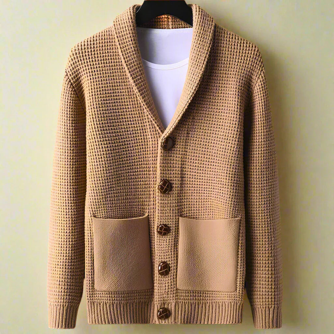 Linden Thick Knit Wool Cardigan