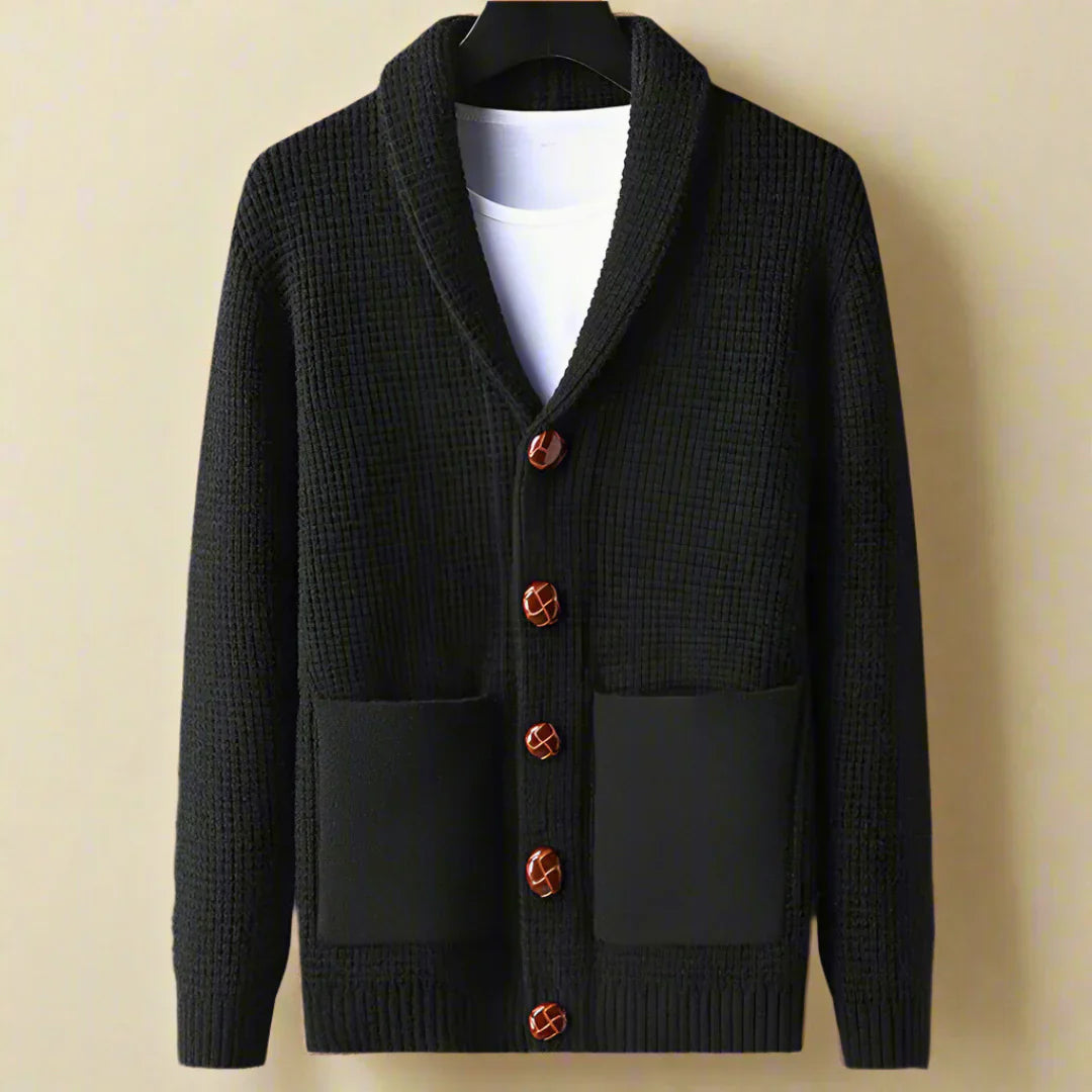 Linden Thick Knit Wool Cardigan