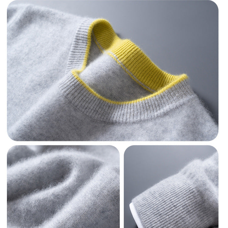Leandro Cashmere Crewneck