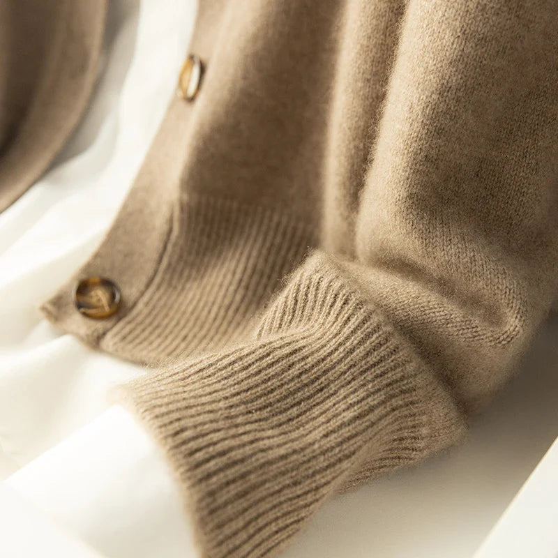 VALENTINA CHIARA CARDIGAN CACHEMIRE