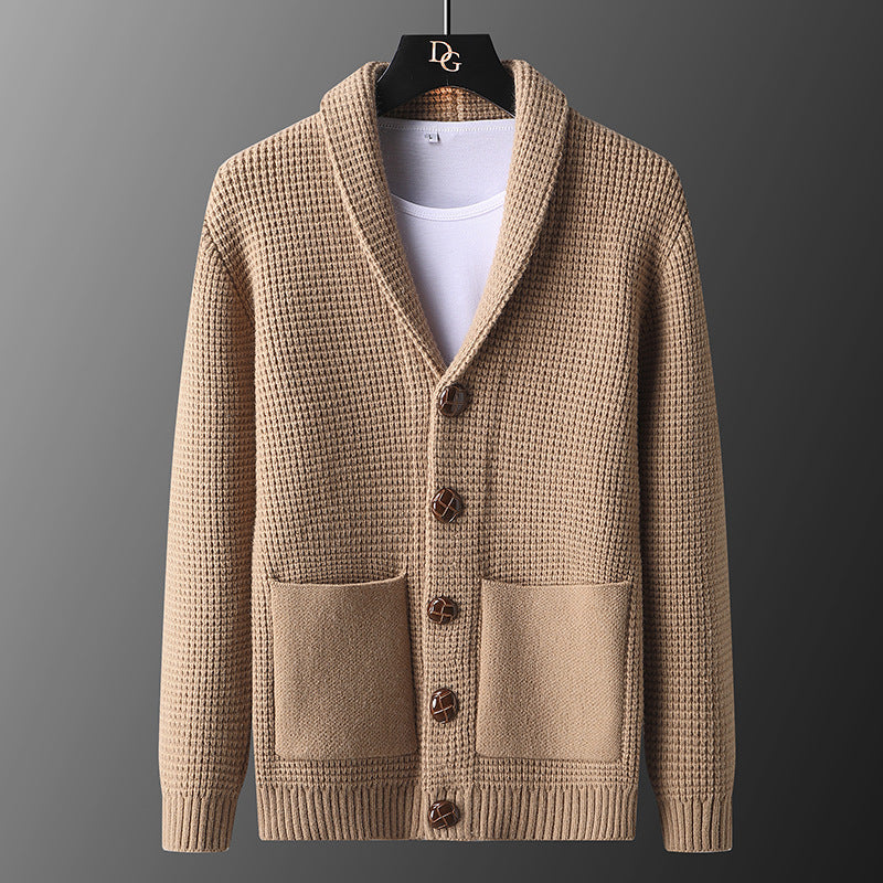 Linden Thick Knit Wool Cardigan