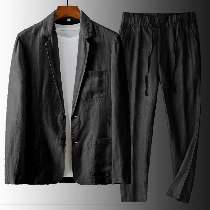 Marino Linen Suit Set
