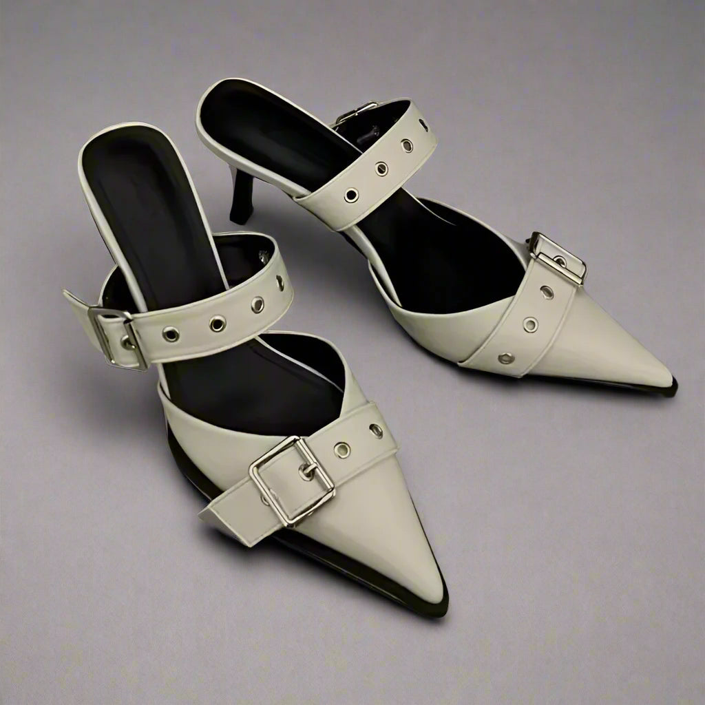 RAVYN RAE BUCKLE HEELS