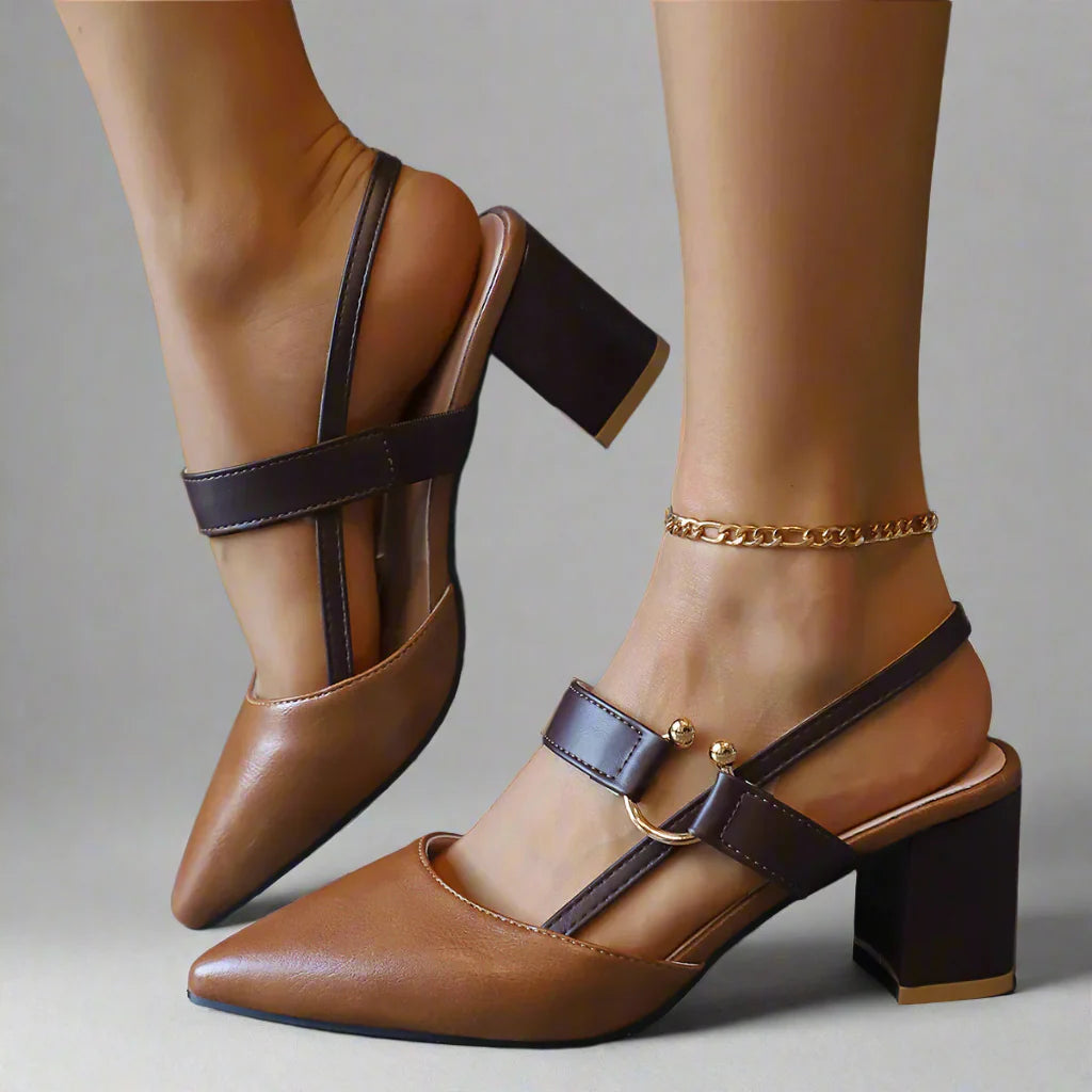 Avaline Block Heels