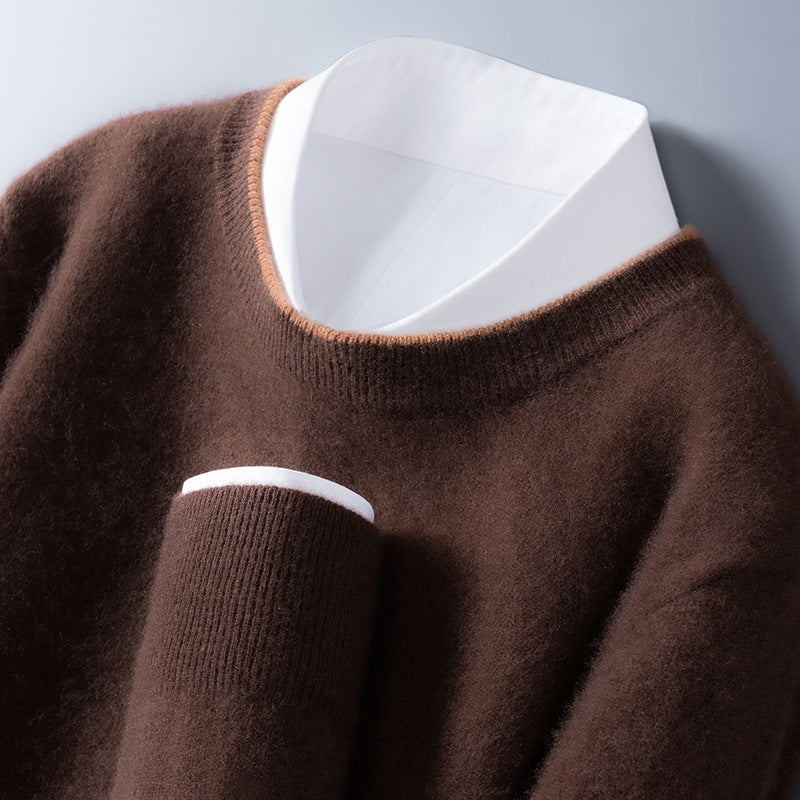 Leandro Cashmere Crewneck