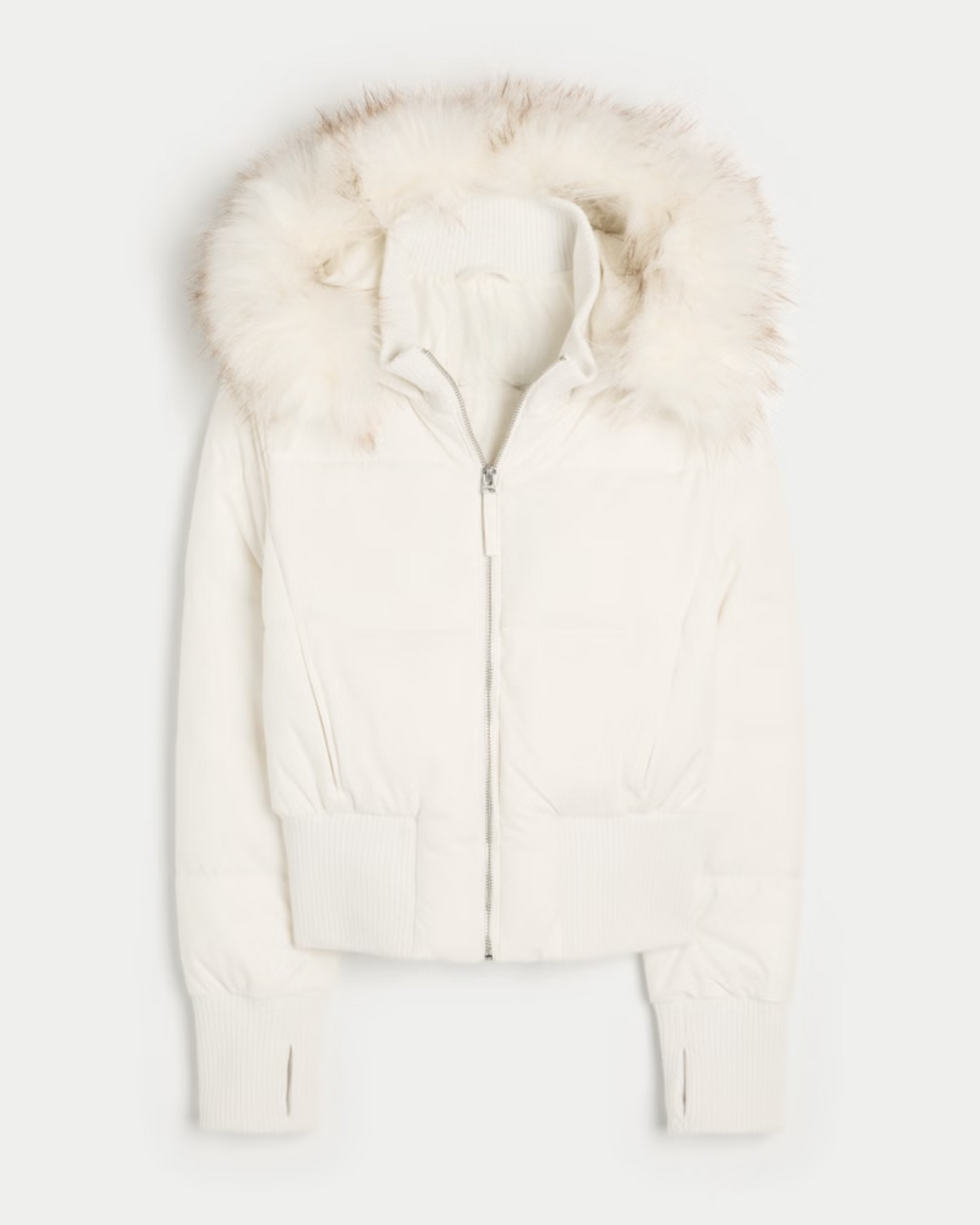 Fur Frontline Puffer Jacket