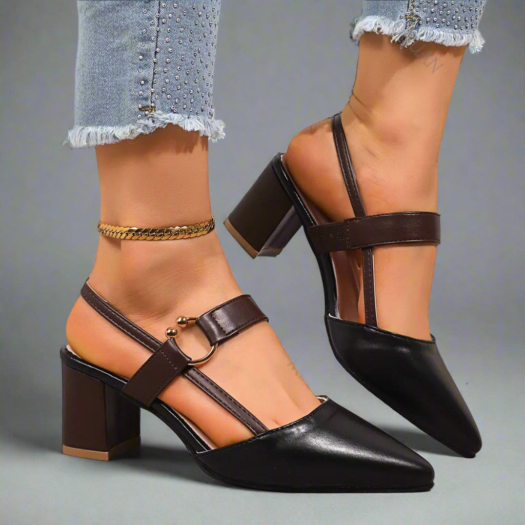 Avaline Block Heels