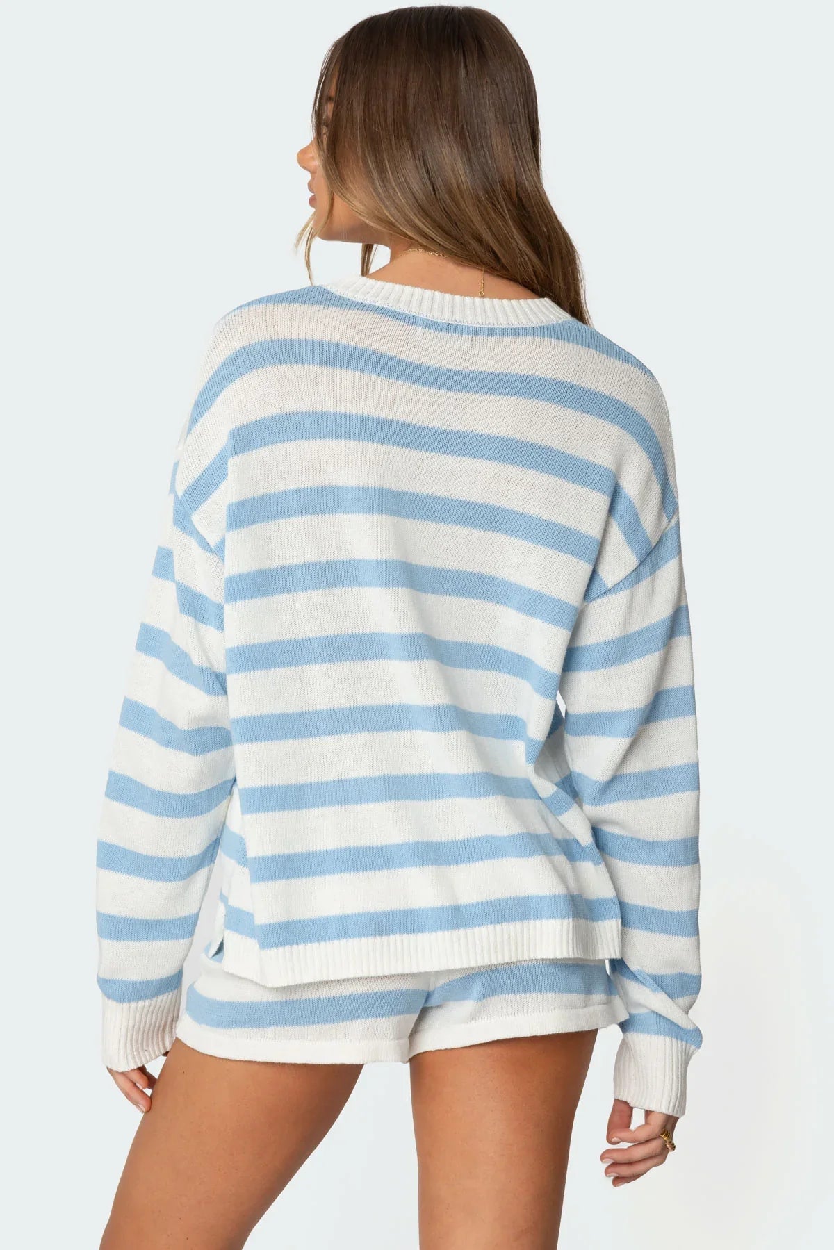 Olivia Knit Stripe Set.