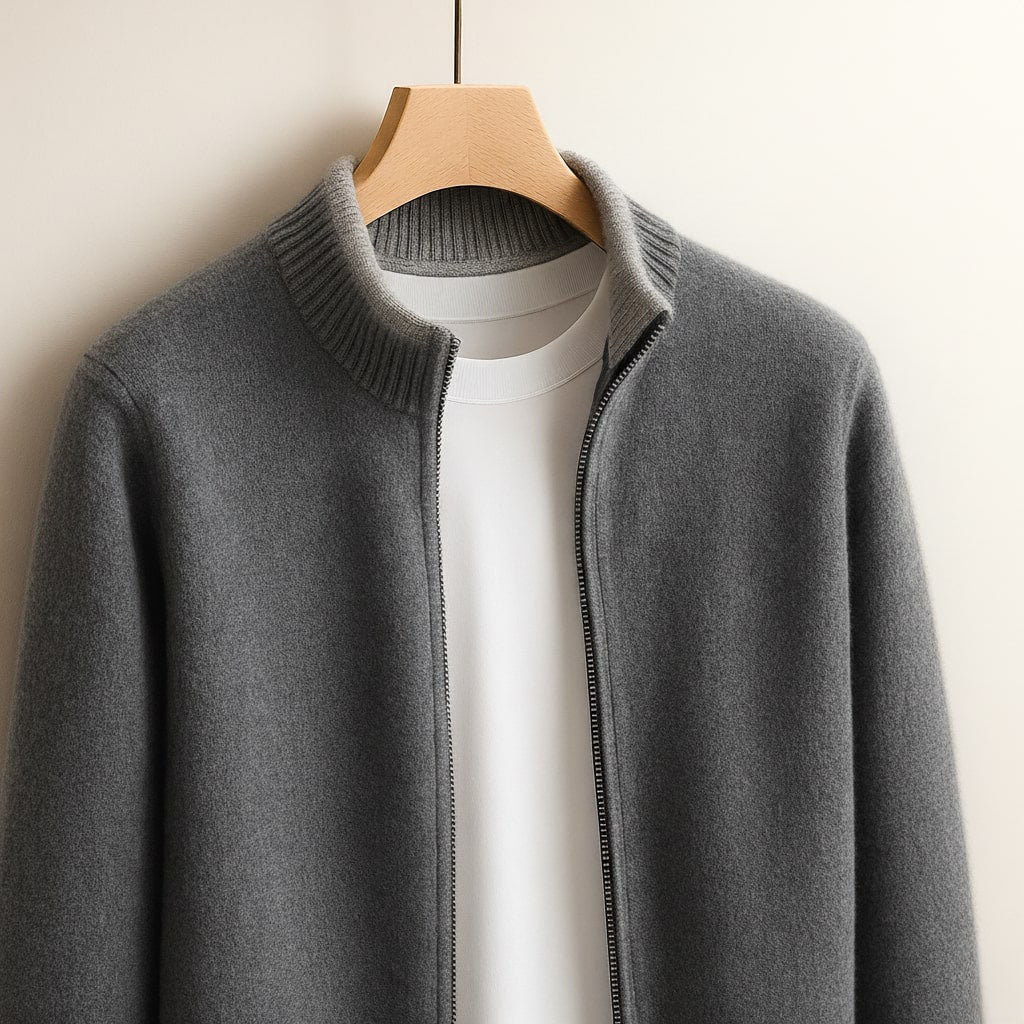 Eliano Zip Cardigan