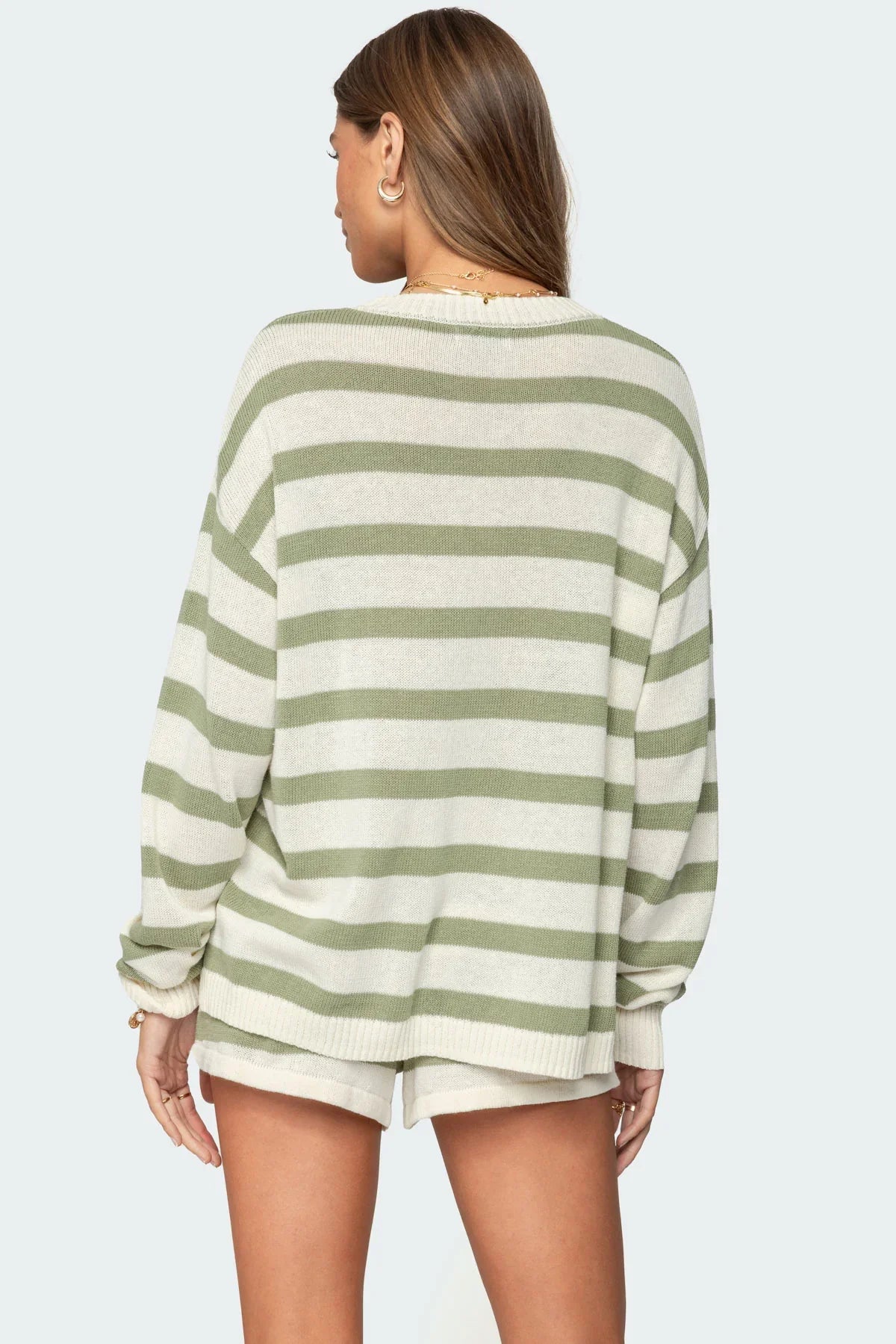 Olivia Knit Stripe Set.