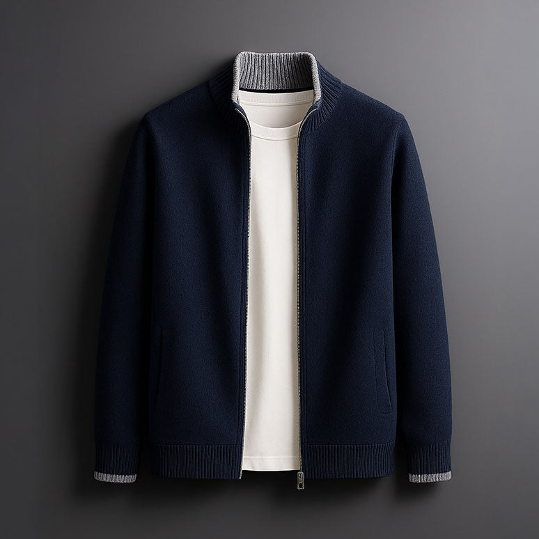 Eliano Zip Cardigan