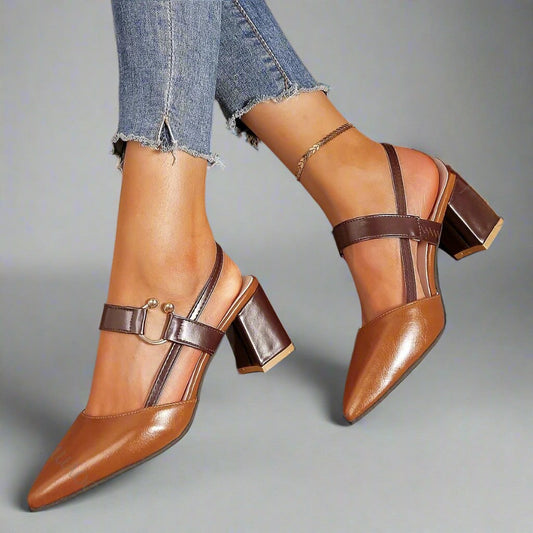 Avaline Block Heels