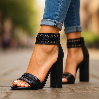 VIVIARA BRAID HEELS