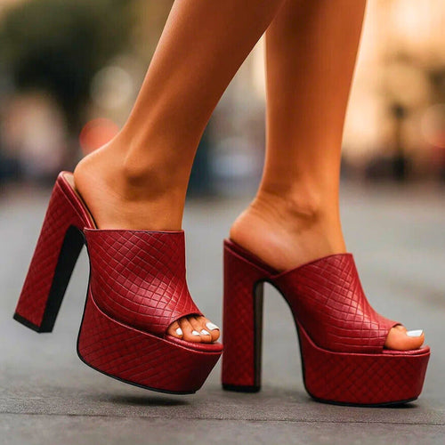 VIVIANA WOVEN PLATFORMS
