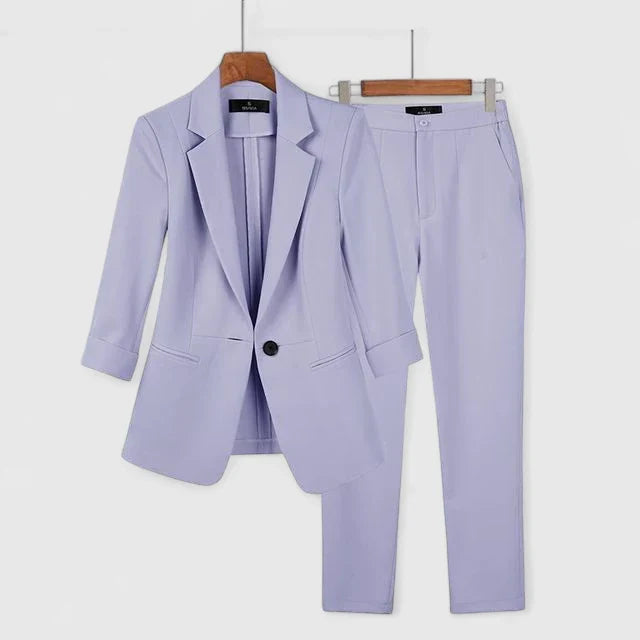 Averin Tailored Blazer Set