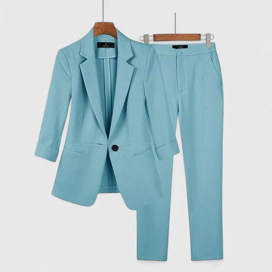 Averin Tailored Blazer Set