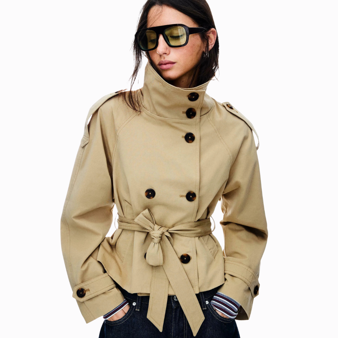 Yavine Belted Trench