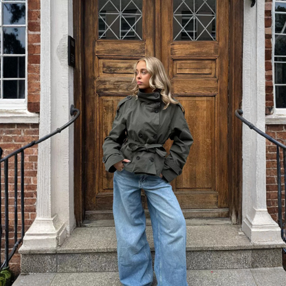 Yavine Belted Trench