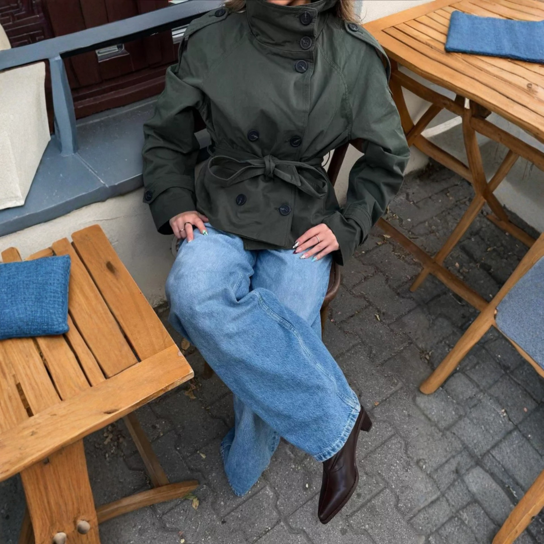 Yavine Belted Trench