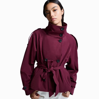 Yavine Belted Trench