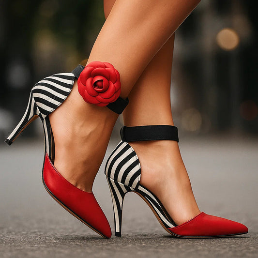 Amara Bloom Heels