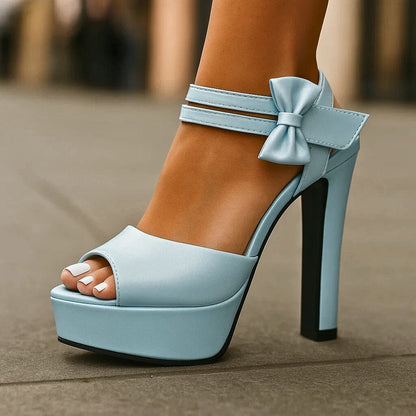 BELLA BOW STILETTOS