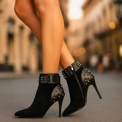 RENA REIGN STUDDED BOOTS