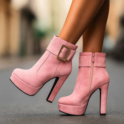 DANA AVERY DENIM BOOTS