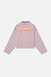 Burgundy Stripe