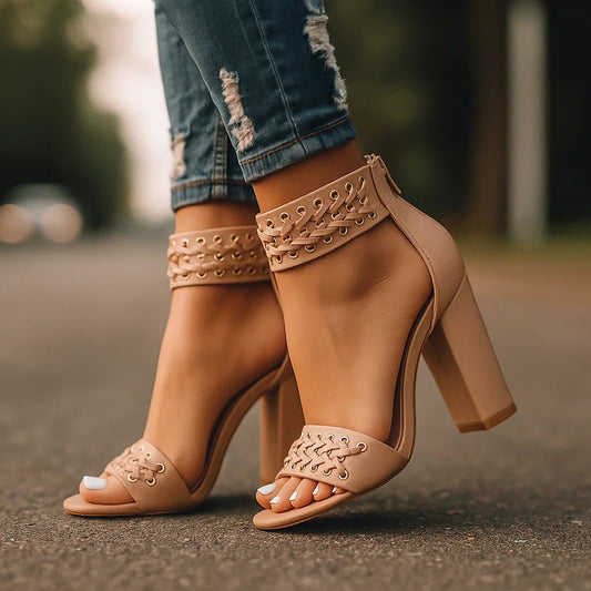 VIVIARA BRAID HEELS