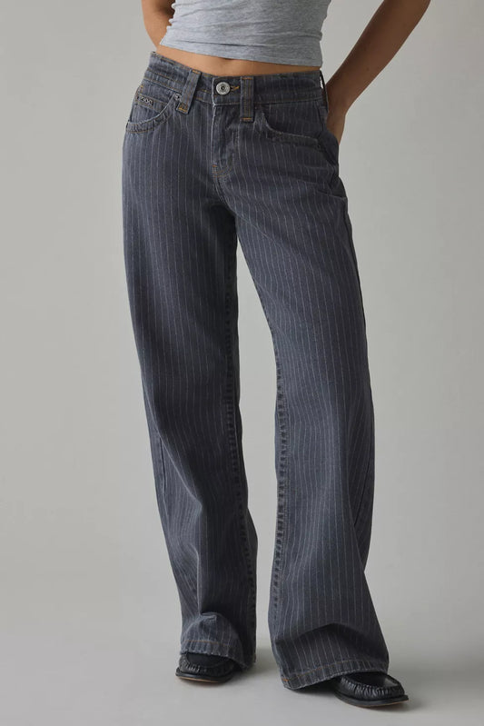 Verona Tailored Pinstripe Jeans