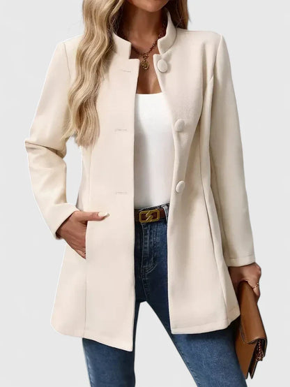 Clarion Structured Long Jacket