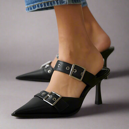 RAVYN RAE BUCKLE HEELS