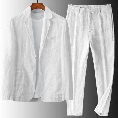 Marino Linen Suit Set