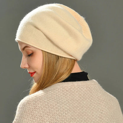 Harriet Cashmere Wool Beanie