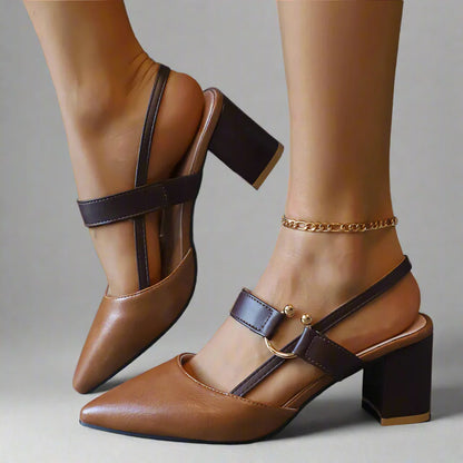 Avaline Block Heels