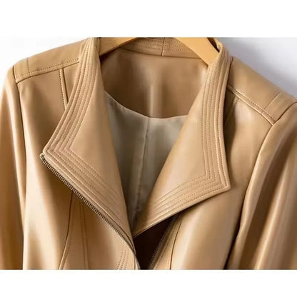 FRANCESCA ALESSANDRA LEATHER JACKET