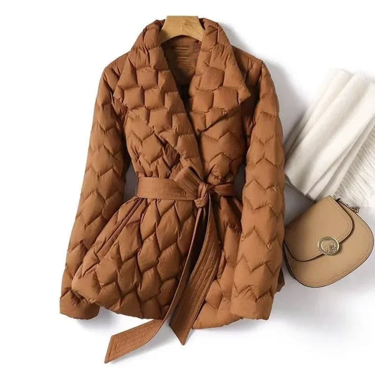 VALENTINA AMARA BELTED COAT