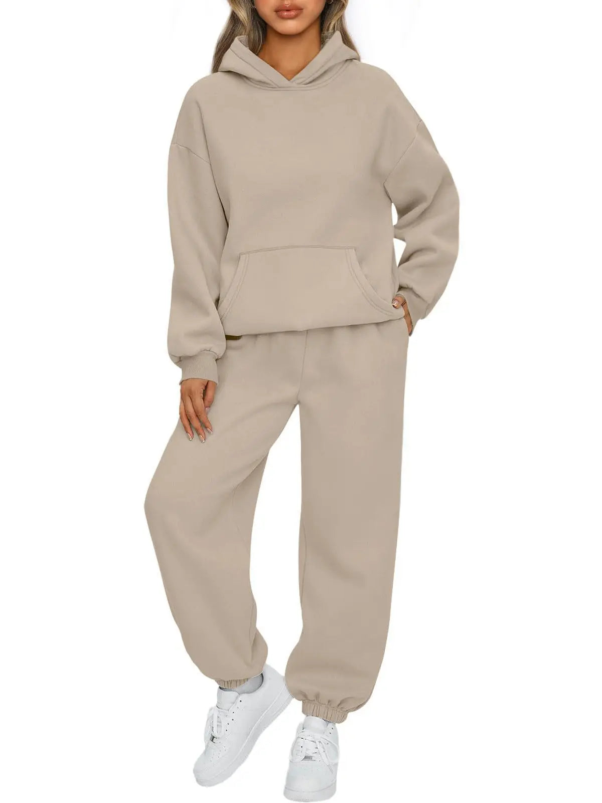 Oversized Vintage Hoodie Set