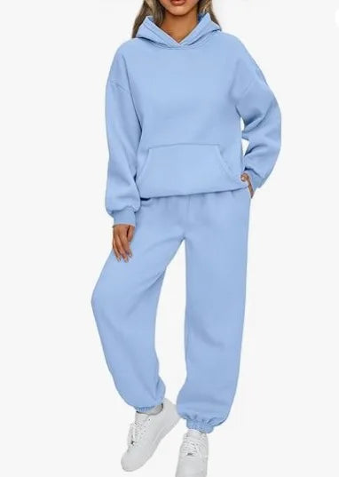 Oversized Vintage Hoodie Set