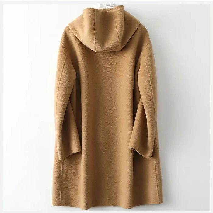 Valen Hooded Wool Coat