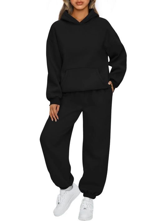 Oversized Vintage Hoodie Set