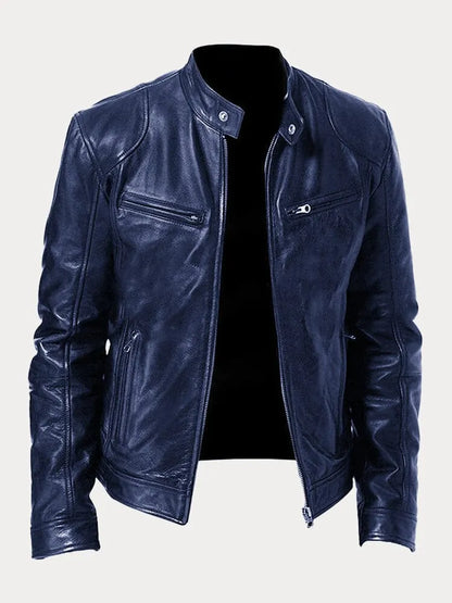 Damien | Classic Leather Jacket