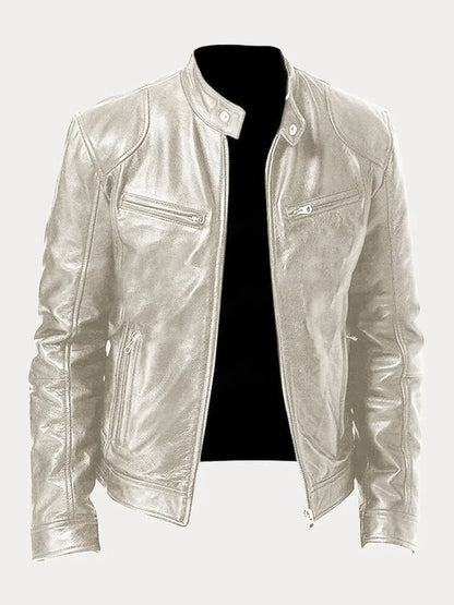 Damien | Classic Leather Jacket
