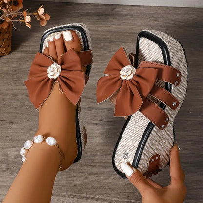 CATALINA BOW SLIDES