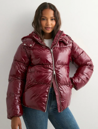 Lustrous Puffer Luxe Jacket