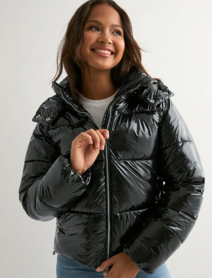Lustrous Puffer Luxe Jacket