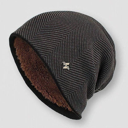 Rowan Frost Knitted Wool Beanie